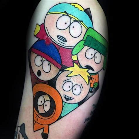 50 South Park Tattoo Ideas For Men Animated Designs