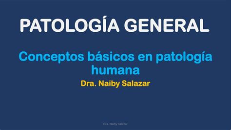 Clase conceptos básicos en patología c Nicole uDocz