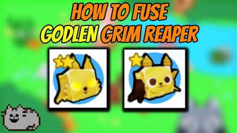 FUSING METHOD How To Fuse Golden Grim Reaper In Pet Simulator X