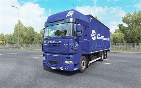 Daf Xf Super Space Cab Tandem V Pour Euro Truck Simulator