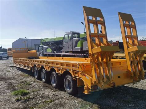 Heavy Cargo Lowboy Drop Deck Lowbed Gooseneck Removeable