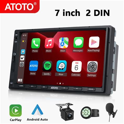 Atoto Reproductor Multimedia Universal Para Coche Radio Est Reo F Con