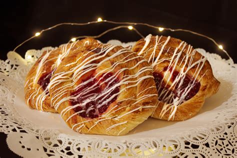 Cherry Iced Danish Prantls Bakery