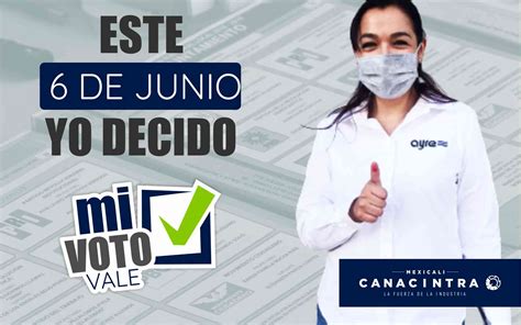 Participa En La CampaÑa Mi Voto Vale Canacintra