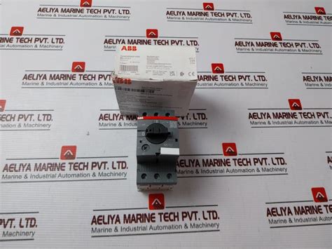 Abb Ms132 6 3 Manual Motor Starter Aeliya Marine