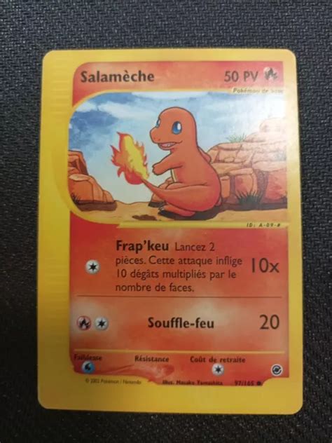 CARTE POKÉMON SALAMÈCHE 97 165 Expédition EUR 20 00 PicClick FR