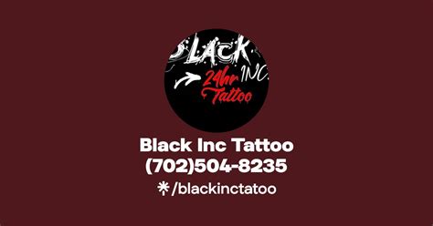 Black Inc Tattoo Instagram Linktree