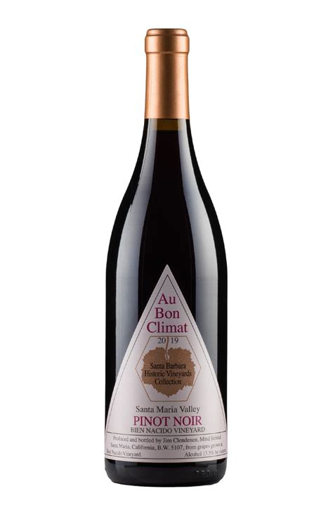 Au Bon Climat Bien Nacido Pinot Noir 2019 Hedonism Wines