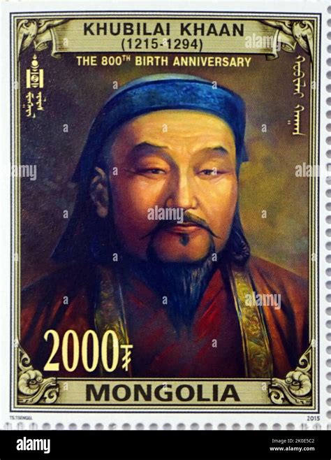 Gengis Khan 1158 1227 né Teujin le fondateur et premier Grand