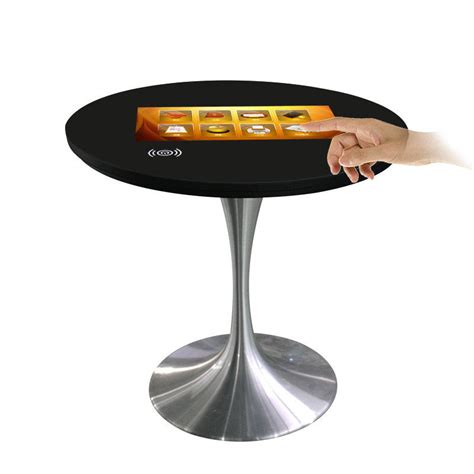 All In One Multimedia Touch Screen Computer Table For Restaurant