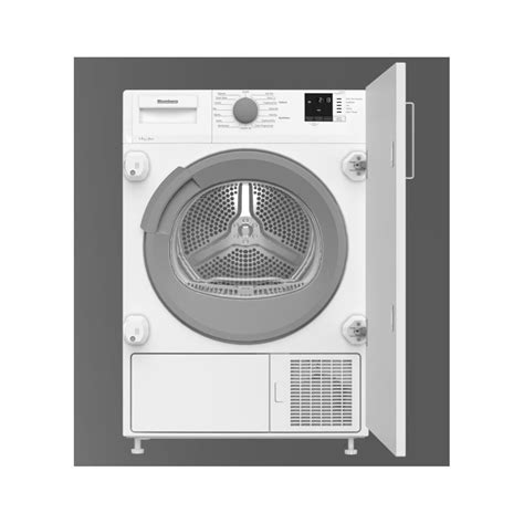 Blomberg LTIP07310 7kg Integrated Heat Pump Tumble Dryer White