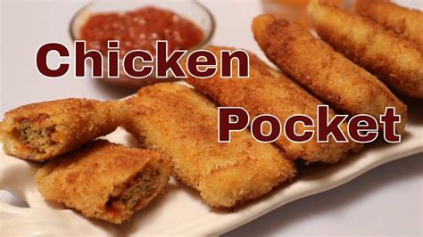 Chicken Pockets Chicken Snacks Chicken Parti Recipe Youtube