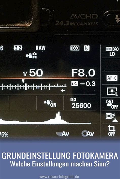 Grundeinstellung Fotokamera Tipps F R Gute Fotos