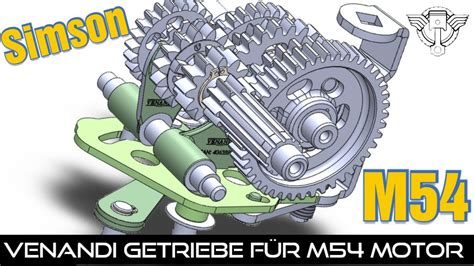 Neues Venandi Komplett Getriebe F R Den Simson M Motor Sr Habicht