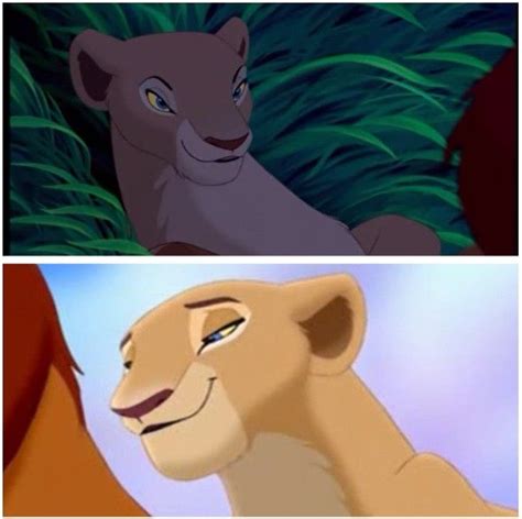 Nala in The Lion King I vs The Lion King II, Love the first