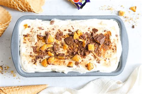 Honeycomb Ice Cream Recipe No Churn My Morning Mocha