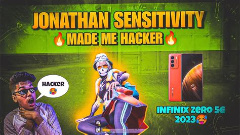 Jonathan Sensitivity Made Me Hacker🥵zero Recoil Infinix Zero 5g 2023