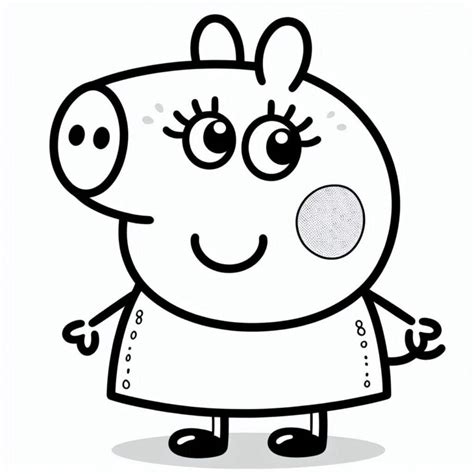 60 Kolorowanki Peppa Pig Do Druku Darmowe PDF