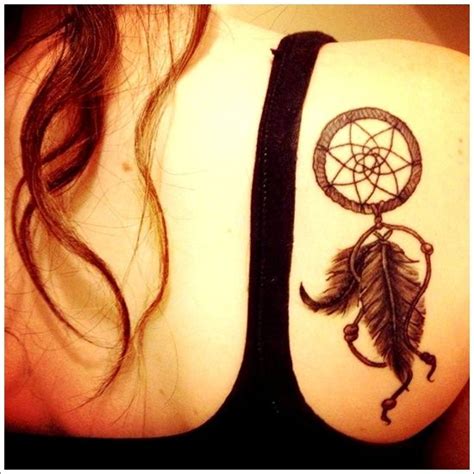 45 Amazing Dreamcatcher Tattoos And Meanings Dream Catcher Tattoo