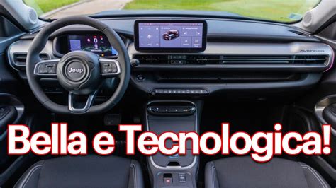 L Infotainment Di Nuova Jeep Avenger Molto Bello Gli Interni E La