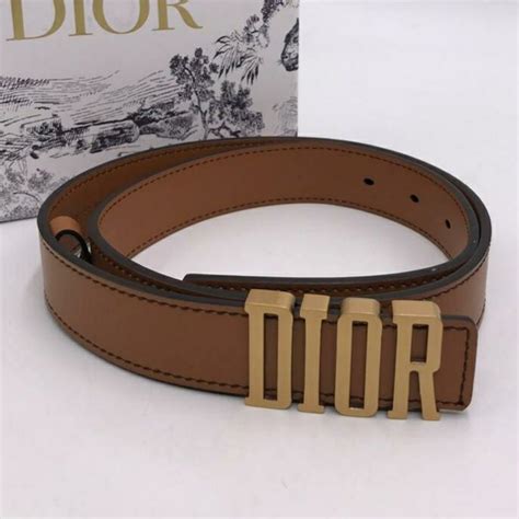 Купить Ремень Dior с золотистой пряжкой DIOR по цене от 5 900 р. в ...