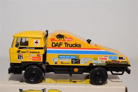 A93 150 Lion Car Toys Daf 3300 Camion Rallye Paris Dakar 1985 Le Bull