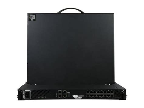 Tripp Lite 16 Port Cat5 1U Rack Mount 1 1 User Console KVM Switch With