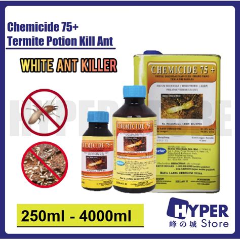 Chemicide Termite Poison White Ant Killer L L L Racun