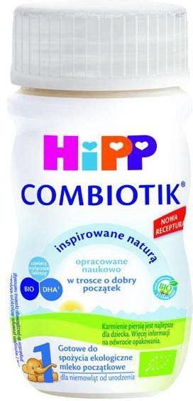 Hipp Bio Combiotik Ekologiczne Mleko Pocz Tkowe Ml Ceny I Opinie