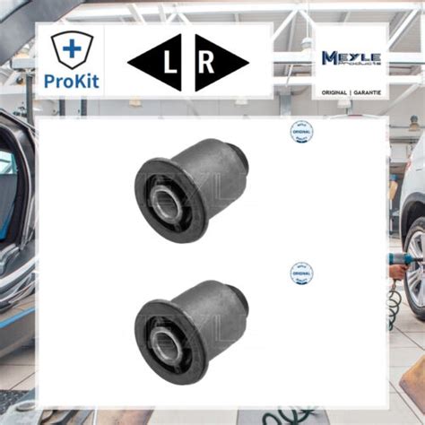 2x ORIGINAL Meyle Lagerbuchse Querlenker Vorne Links Rechts für