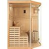 Home Deluxe Traditionelle Sauna Skyline XL Holz Hemlocktanne