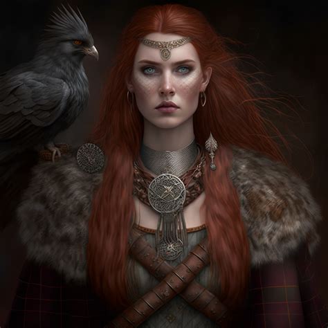 Celtic Warrior Princess By Lindans On Deviantart