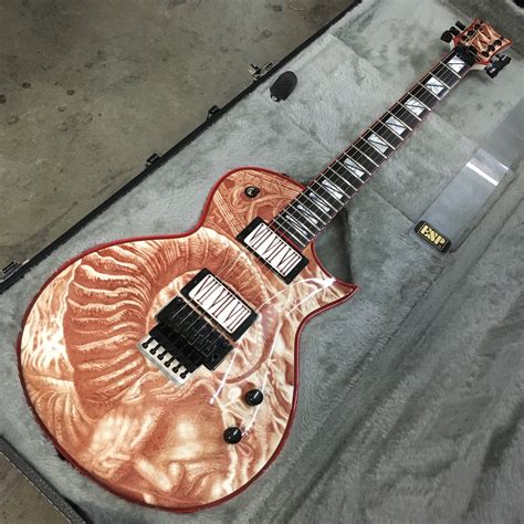 Story Behind Gary Holts Blood Painted Custom Esp Guitar Ultimate Guitar