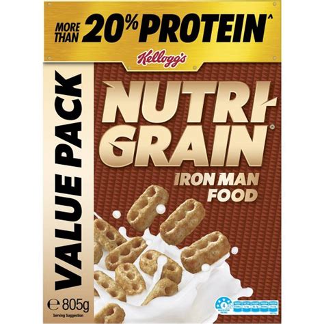 Kellogg S Nutri Grain Protein Breakfast Cereal Dinkum