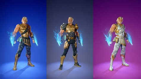 Fortnite Chapter 5 Season 2 Battle Pass Skins List Including Zeus Hades And Aphrodite