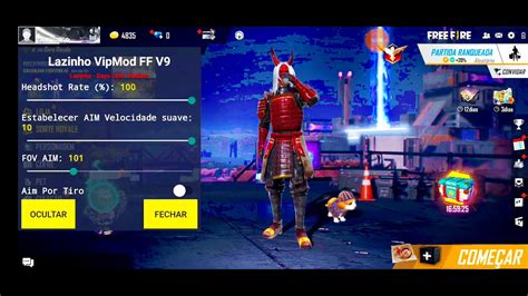 New VIP Mod Menu Free Fire 1 58 VIP Mod Pro V9 FreeFire Auto