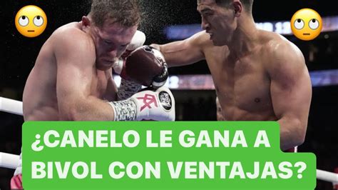 CANELO CON VENTAJA EN REVANCHA CON BIVOL EN 168 LIBRAS YouTube