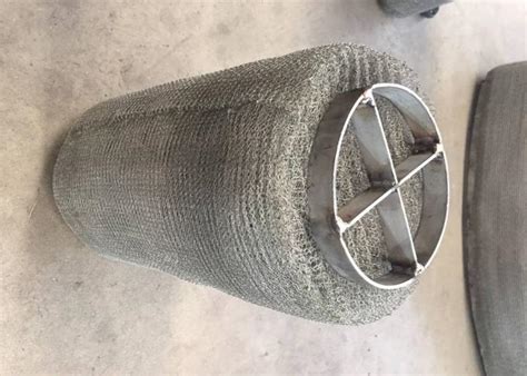 500mm Gas Liquid Separator Wire Mesh Demister Of Gas Oil Tailor