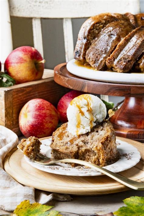 Apple Bundt Cake Apple Dapple Cake The Seasoned Mom