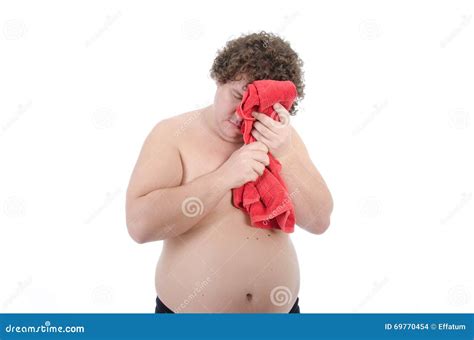 Episodes Fat Man Naked And Dressed Stock Photo CartoonDealer