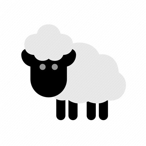 Sheep Ewe Lamb Livestock Farm Animal Breed Icon Download On