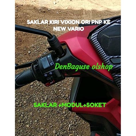 Jual Saklar Kiri New Vario Saklar Vixion Ori Minda Pnp New Vario