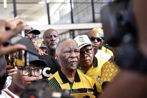 WATCH Vote For ANC And Allow It To Solve Its Problems Says Mbeki As