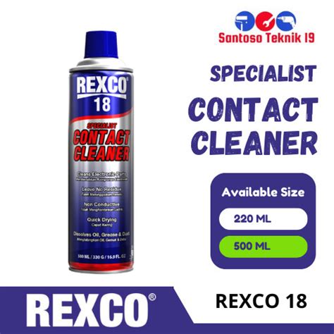 Jual Pembersih Elektrik Rexco Specialist Contact Cleaner Ml