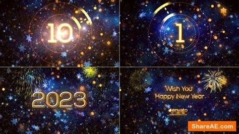 Videohive New Year Countdown Free After Effects Templates