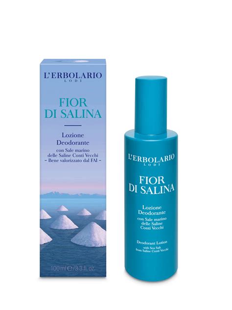 FIOR DI SALINA DEODORANT The Herbarium L Erbolario USA