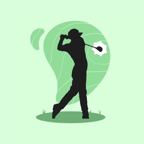 Golfer Putting Silhouette Images Free Download On Freepik