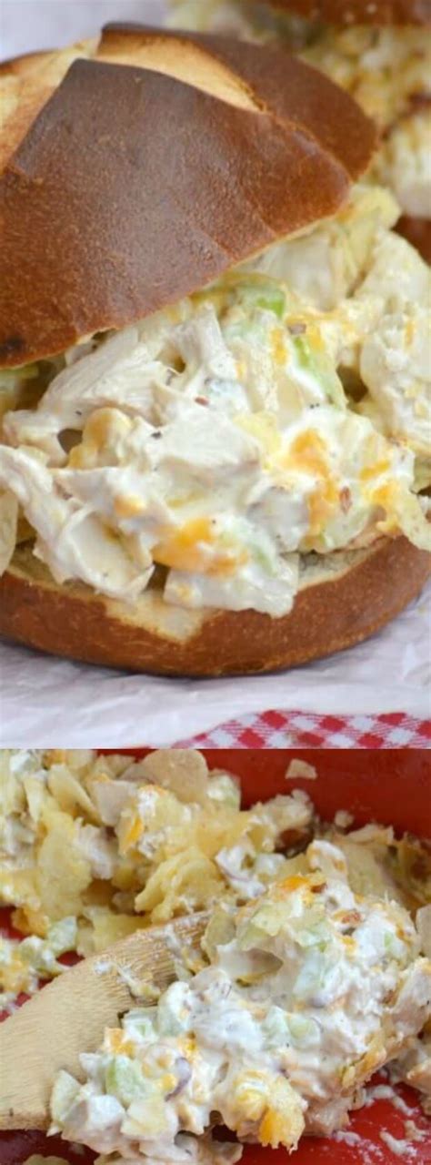 Hot Potato Chip Chicken Salad Casserole The Best Blog Recipes