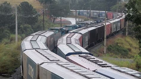 Encontro de Trens em Canguera Corredor de Exportação 2023 YouTube