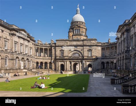 Edinburgh University Old College Stock Photo - Alamy